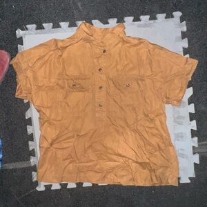 Universal Thread Caramel Button-Up Shirt
